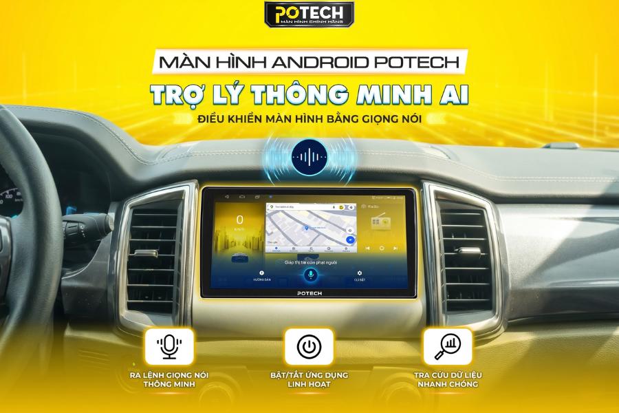 Hướng dẫn cài đặt KIKI - Trợ lý AI trên màn android Potech